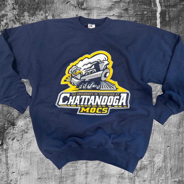 Vintage 90’s Champion University Tennessee Chattanooga Mocs Crewneck Sweatshirt