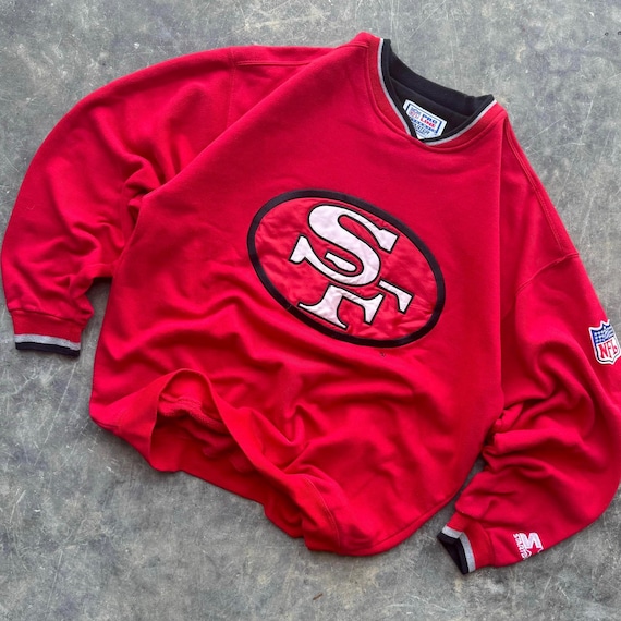 Vintage 90's NFL San Francisco 49ers Football Rare Embroidered Pro