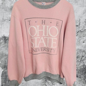 Vintage 90’s Ohio State University Buckeyes     Crewneck Sweatshirt Heavyweight Large