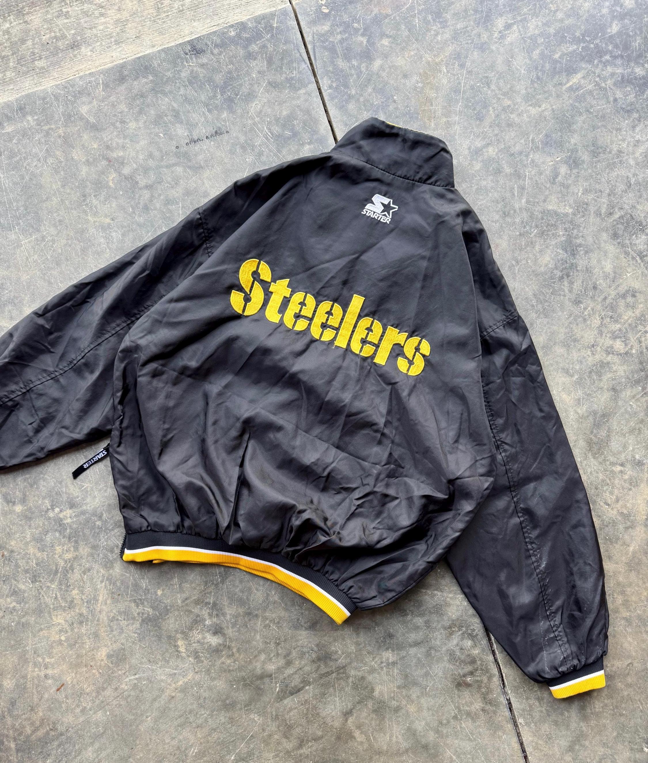 スターター steelers ジャケット Pittsburgh Steelers Men's GIII O-Line Starter Mediumweight