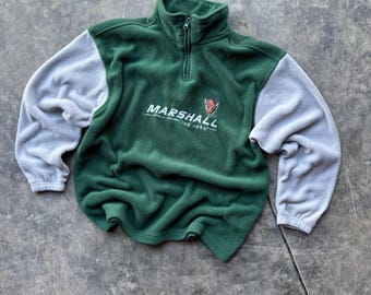 Vintage 00’s Starter Marshall Thundering Herd University Fleece Crewneck