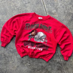 Rose Bowl Vintage Sweatshirt Ohio State - Etsy