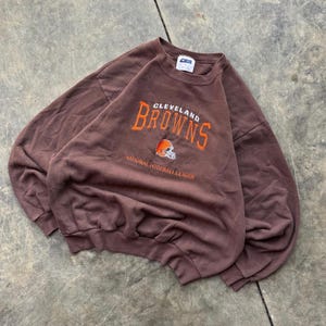 Vintage 90’s Cleveland Browns NFL Embroidered Crewneck Sweatshirt