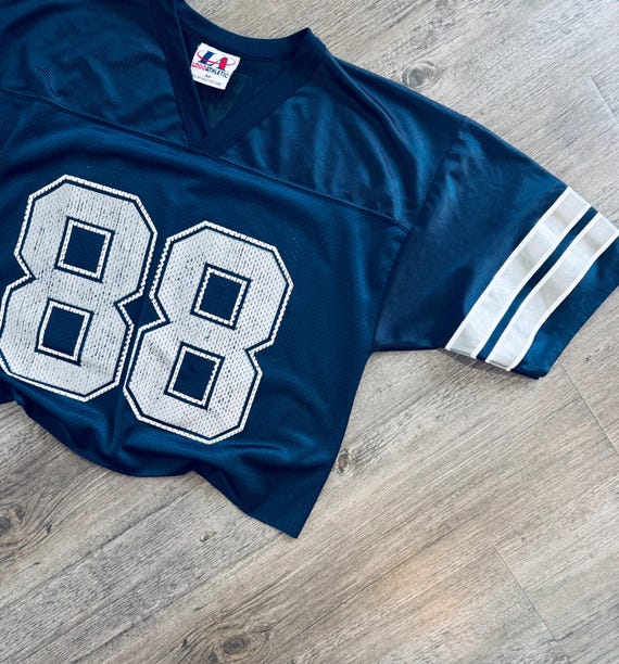 Vintage 90’s Dallas Cowboys NFL Football Crop Style #88 Irvin Jersey Medium View 5