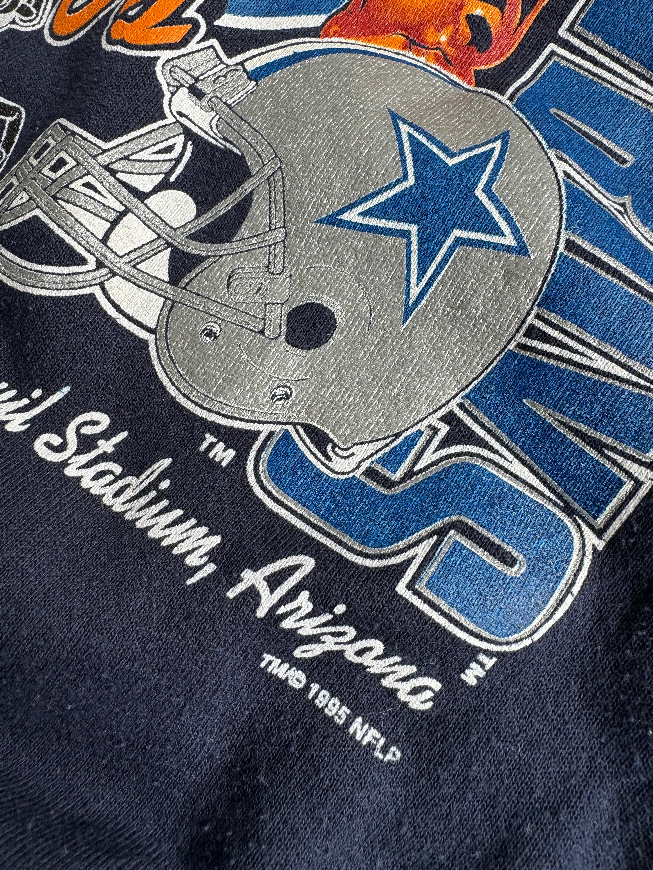 Vintage 90's Super Bowl XXX Pittsburgh Steelers Dallas Cowboys NFL