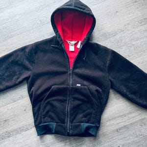 90s carhartt velour zip up hoodie USA製 USA製 90s Carhartt Velor Zip Up Hoodie 青灰 M カーハート ベロア