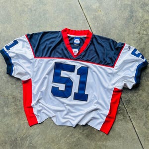 Vintage Vtg 00's NFL Buffalo Bills #51 Reebok Custom Crop