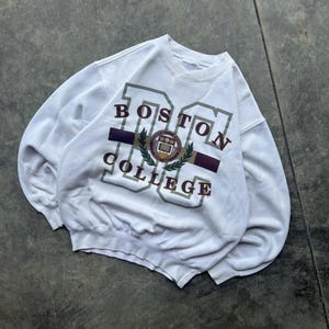 Vintage 90’s Boston College University Crewneck Sweatshirt