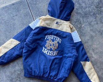 スターター　ノートルダム大学 FIGHTING IRISH ジャケット 楽天市場】古着 FIGHTIN' IRISH ノートルダム大学ファイティング