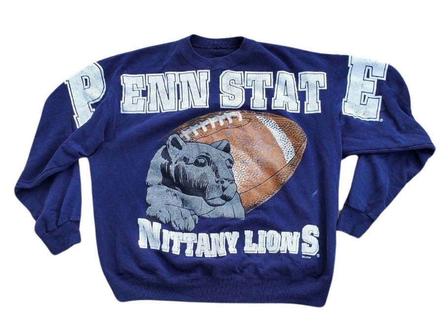 Penn State Nittany Lions #90 Vintage 90's Champion Mesh Distressed Foo –  thefuzzyfelt