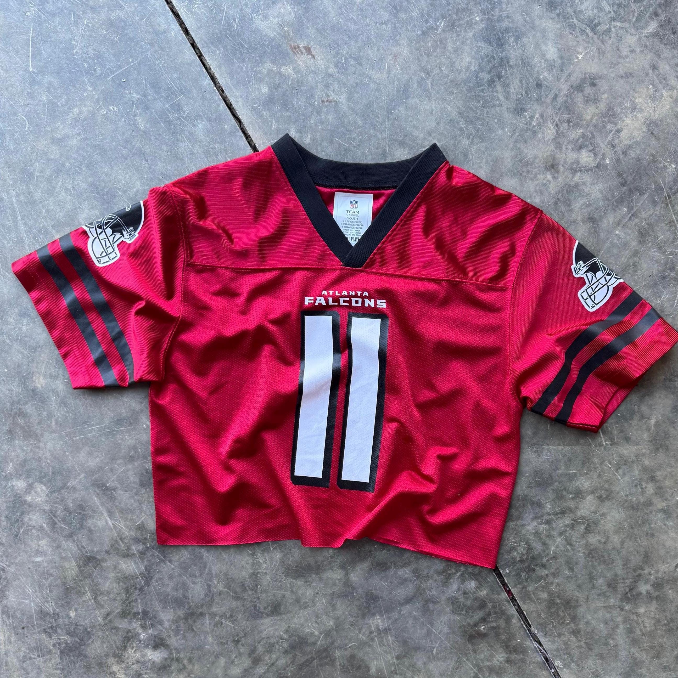 Custom Jersey Vintage Atlanta Falcons Jersey Mitchell Ness Atlanta
