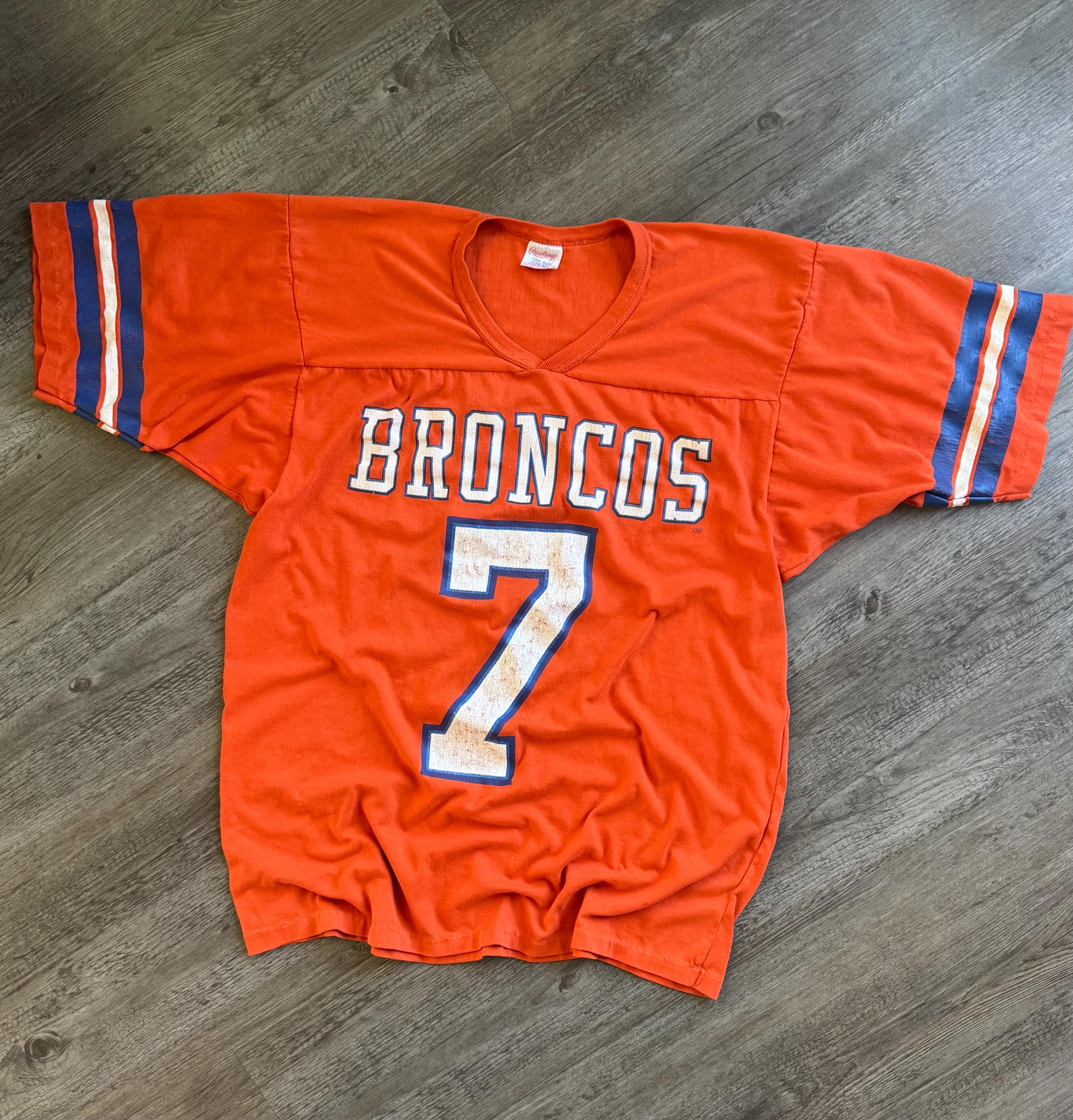 80s Broncos Jersey - Etsy