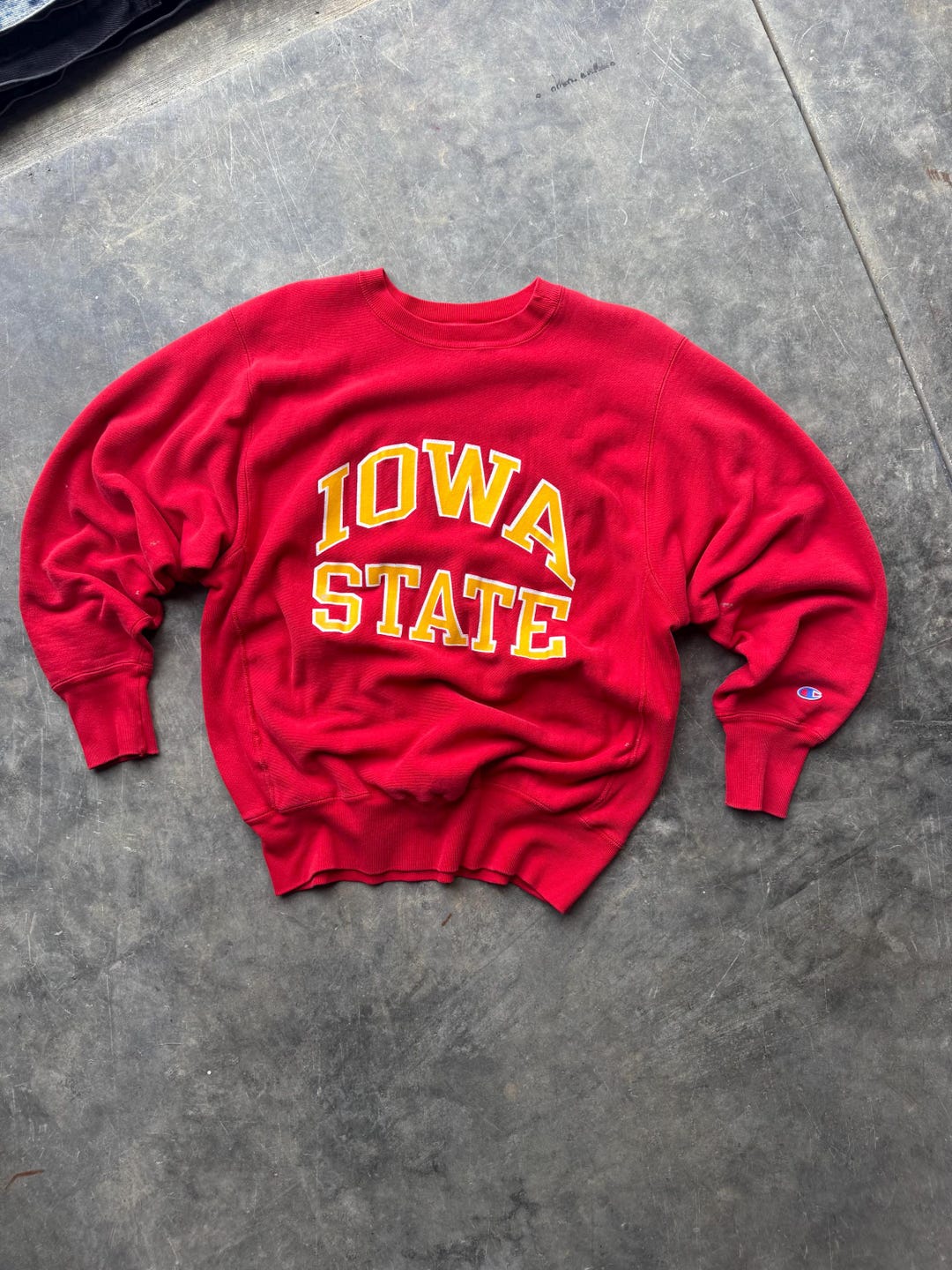 トップス Champion Reverse 90s Weave IOWA STATE L Vintage 90's Champion Reverse Weave Iowa State University Cyclones
