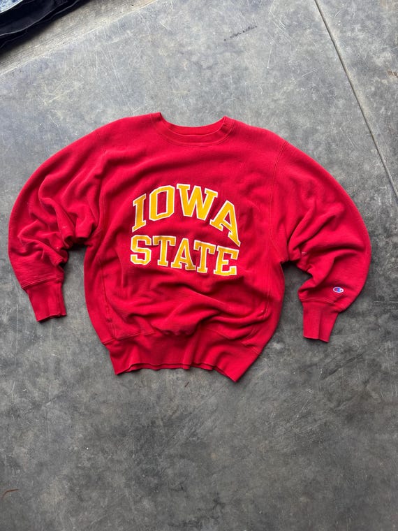 トップス Champion Reverse 90s Weave IOWA STATE L Vintage 90's Champion Reverse Weave Iowa State University Cyclones
