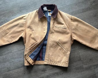 Carhartt Jacket Union Made in USA JQ186 Arctic Quilted Warm Winter