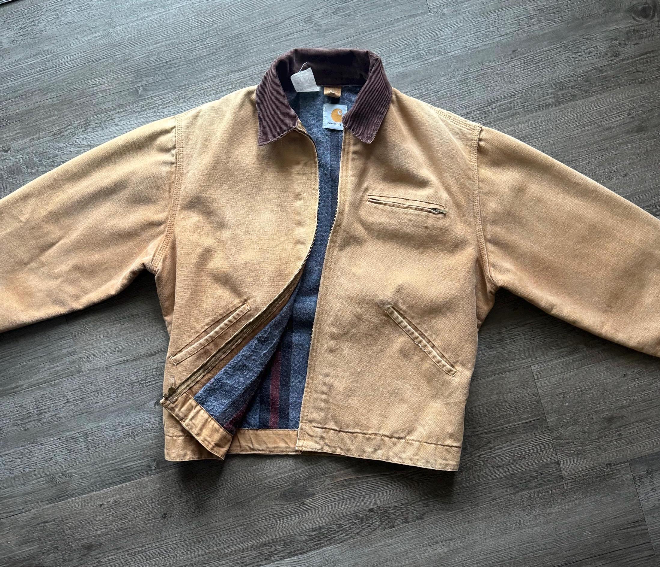 Vintage Carhartt Detroit Jacket Large - Etsy Canada