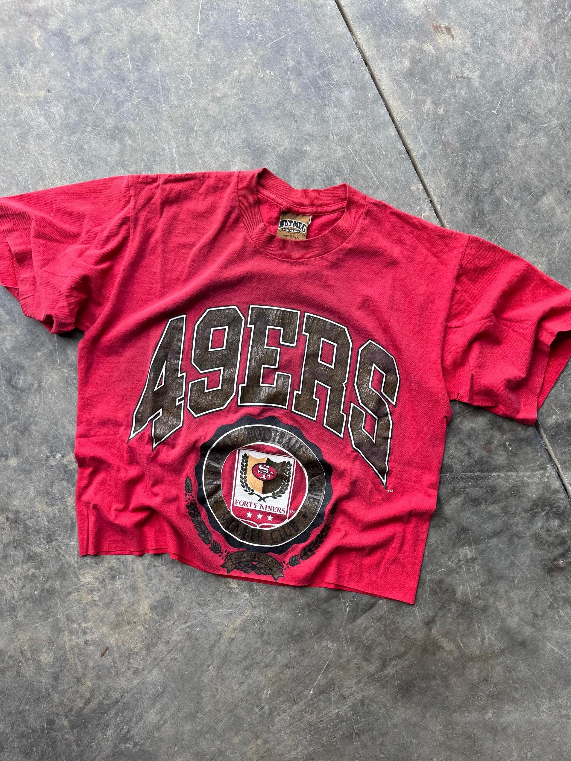 90's/NUTMEG/ナツメグ/49ERS/USA製Tシャツ/NFL 90´s/NUTMEG/ナツメグ/49ERS/USA製Tシャツ/NFL