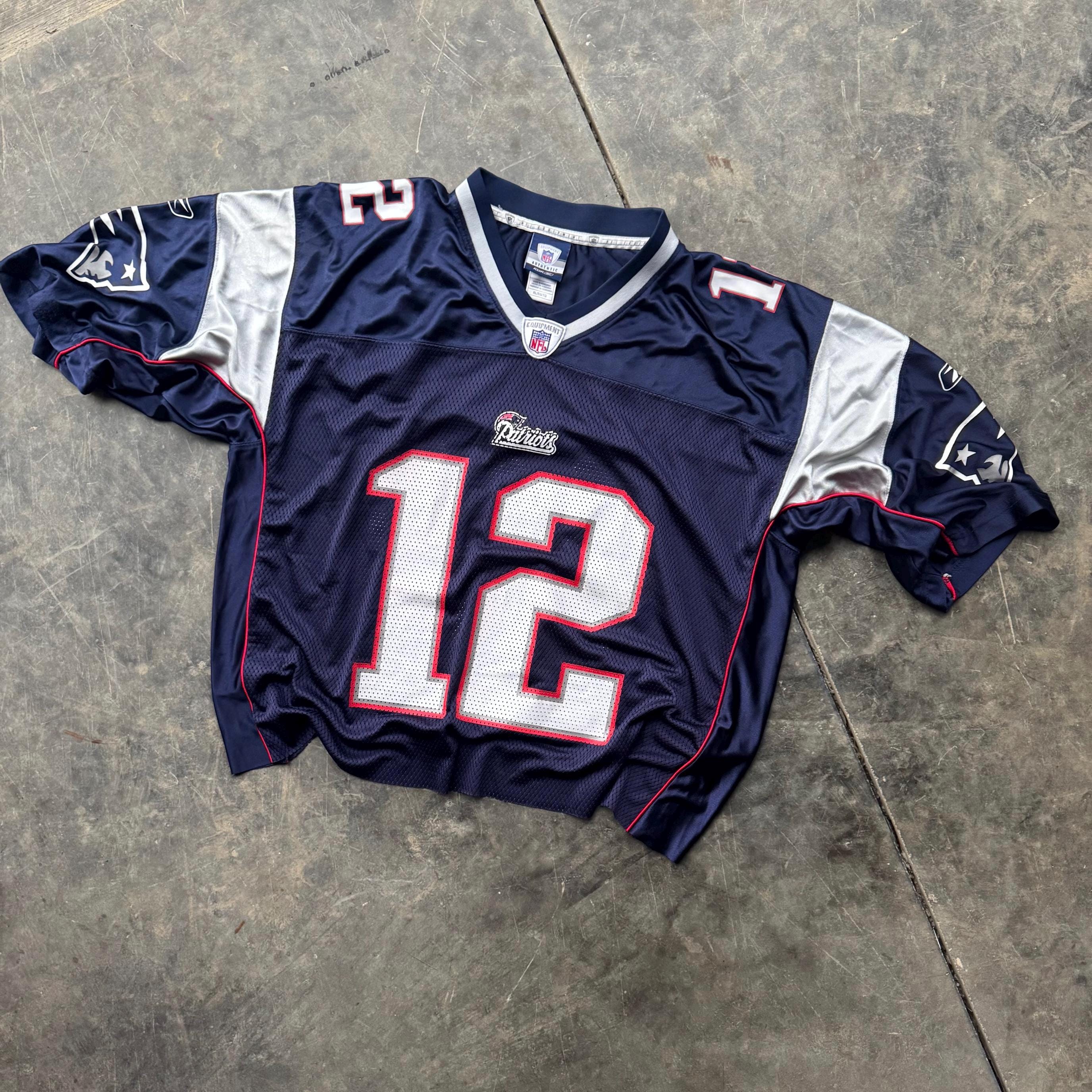 リーボック NFL ニューイングランド・ペイトリオッツ Brady Tom Brady New England Patriots Mens Jersey #12 Reebok On Field NFL