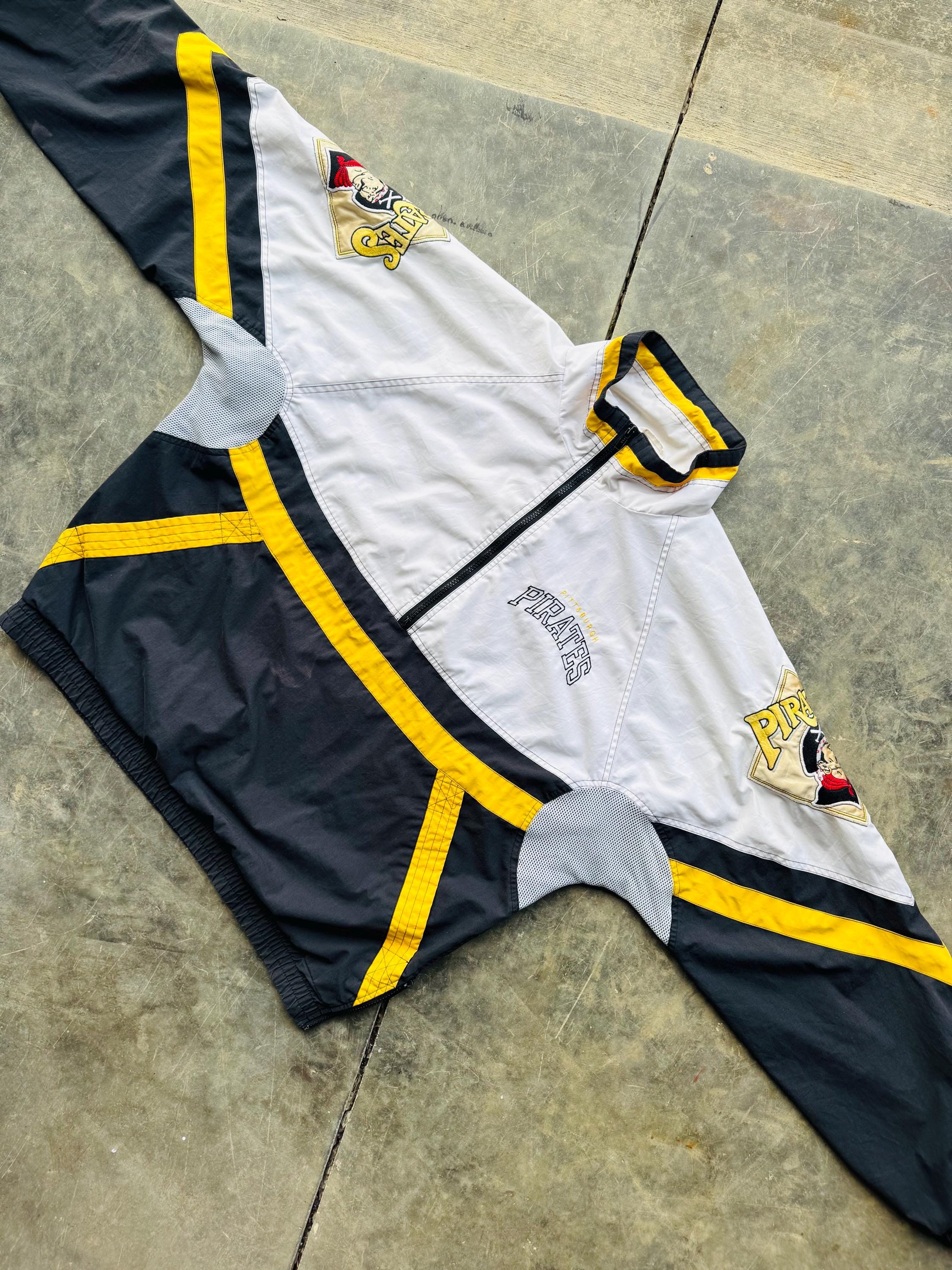 Vintage 1990s Pittsburgh Pirates MLB Majestic Windbreaker