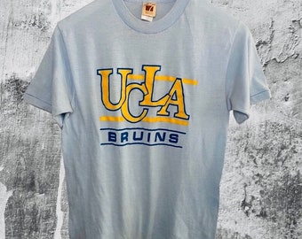 Vintage 80’s UCLA Bruins University Single Stitch T Shirt Tee Large