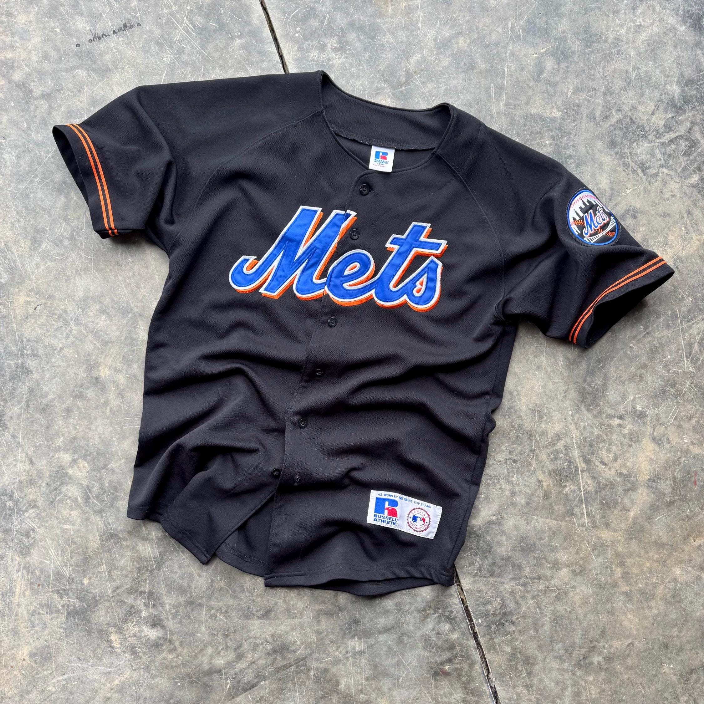 Vintage 90's New York Mets MLB Baseball Jersey - Etsy