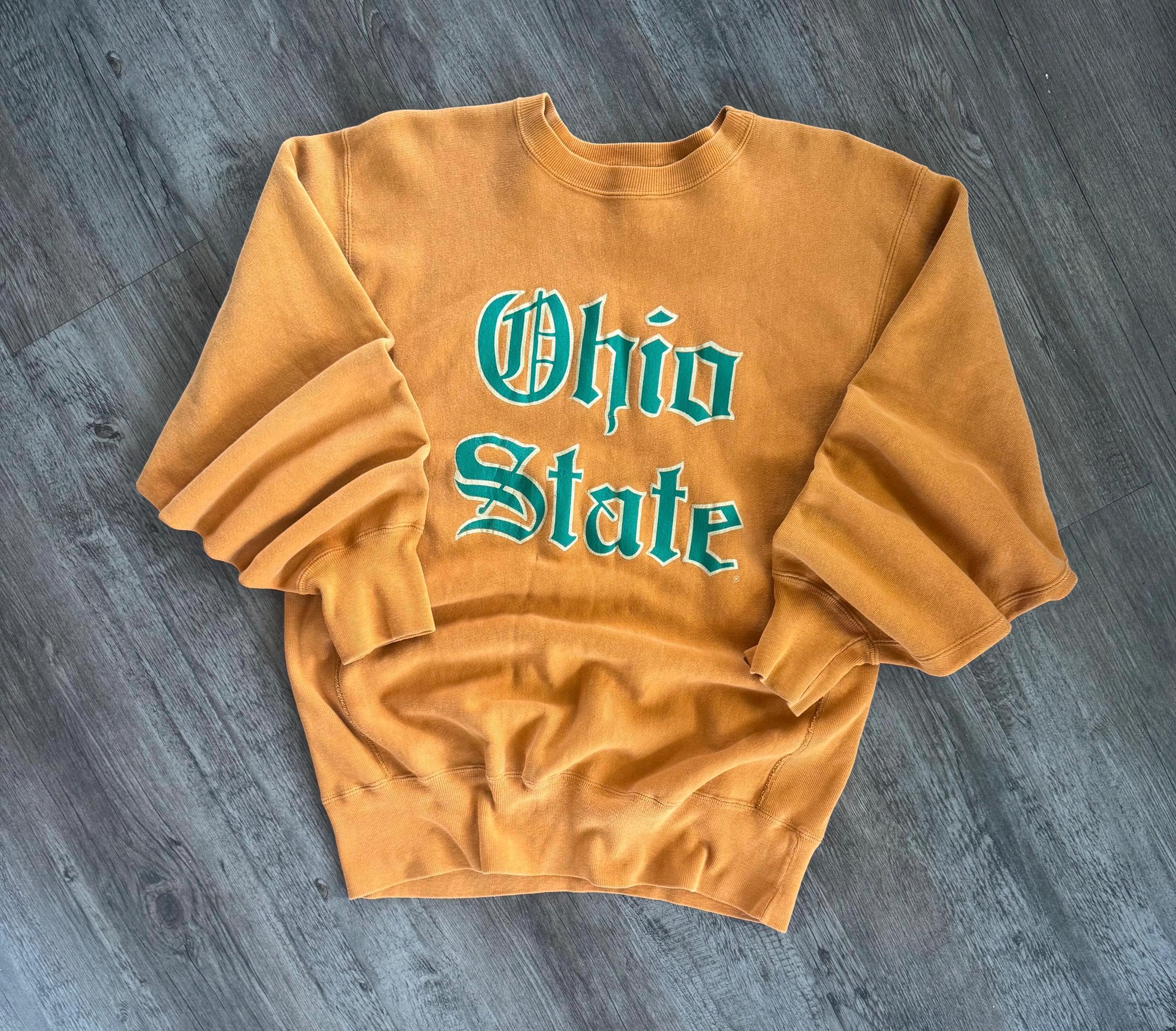 トップス 80s Champion Reverse Weave Ohio State Vintage Champion Reverse Weave Ohio State Buckeyes Sweatshirt, 80s