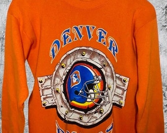 Vintage 90’s Rare NFL Denver Broncos Crewneck Sweatshirt