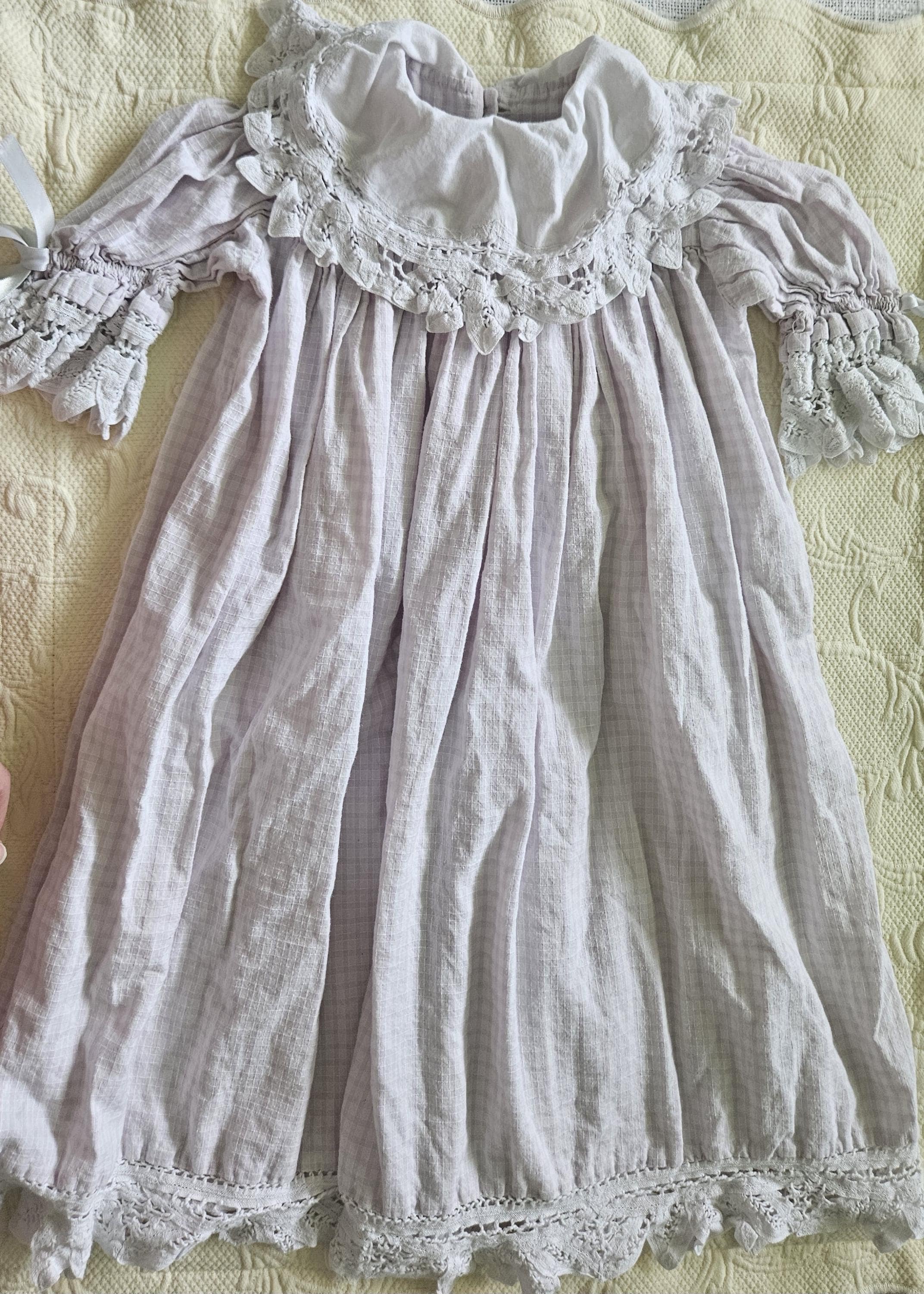 Antique Cotton Lace Church Smock - Etsy
