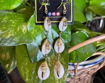 Three In One Earrings (Made in Kenya)