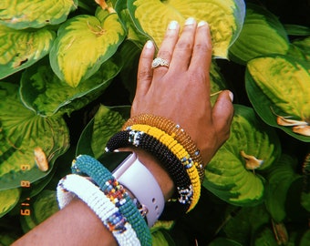 Maasai Beaded Bracelets | Made in Kenya |