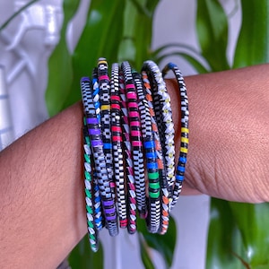12pc Woven Tuareg Bracelet | Made in Mali