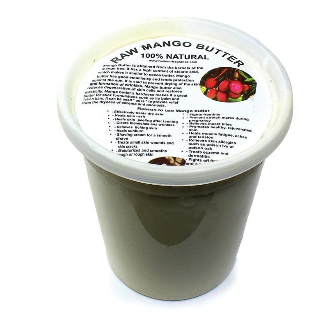 100 Natural African Mango Butter Made in Ghana Etsy