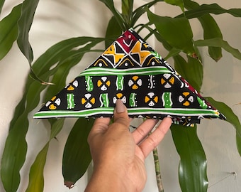 Kusherehekea Authentic African Print 100% Cotton Fabric Bandana | Headband | Headwrap