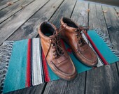 Vintage 90s Brown Hiking Boots Womens 7