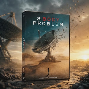 3 Body Problem Season 1 DVD Box Set | Complete First Season | 3 Disc DVD Collection | Sci-Fi TV Series