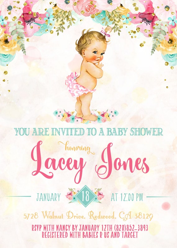 lista de baby shower en target