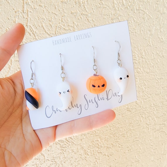 Clay clearance charm earrings