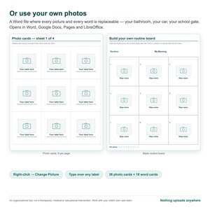 Autism Visual Schedule Printable, Daily Routine Cards for Kids, First Then Board & Editable Picture Schedule + Progress Tracker imagen 5