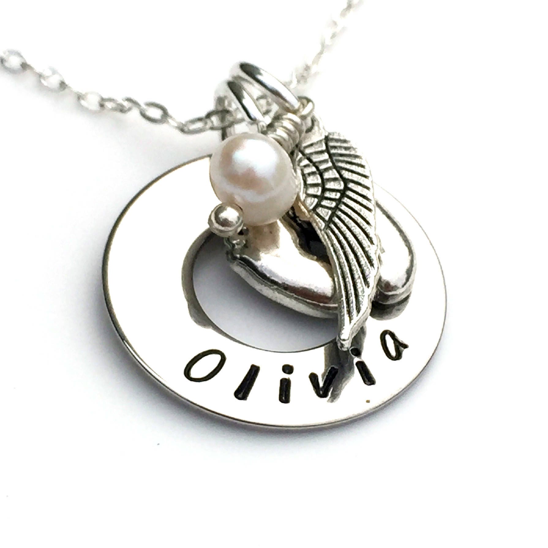 Personalised Baby Loss Jewellery Baby Memory Keepsake Etsy