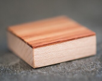 Modern Wood Magnets - Cocobolo, Rosewood, Tulipwood, Shedua & Leopardwood, Office Gift, Home Office Decor, Super Strong Rare Earth Magnets