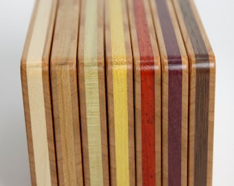 Wood Business Card Holder (Cherry)