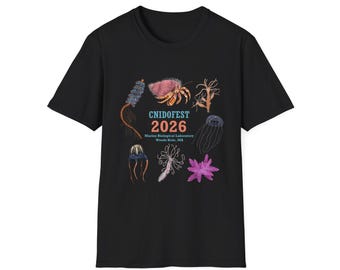 Cnidofest 2026 T-Shirt - Black or Grey
