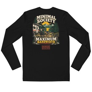 Long Sleeve Fitted Crew