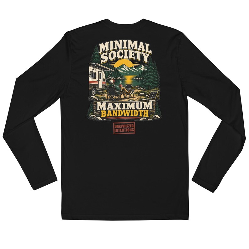 Long Sleeve Fitted Crew