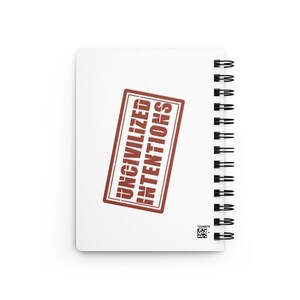 Spiral bound journal