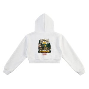 Minimalistische hoodie met maximale bandbreedte - Streetwear voor dames, perfect voor een leven in een camper - Cadeau voor een digitale nomade die niet met het elektriciteitsnet opereert afbeelding 4