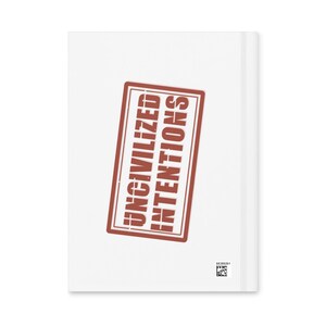 Hardcover journal matte