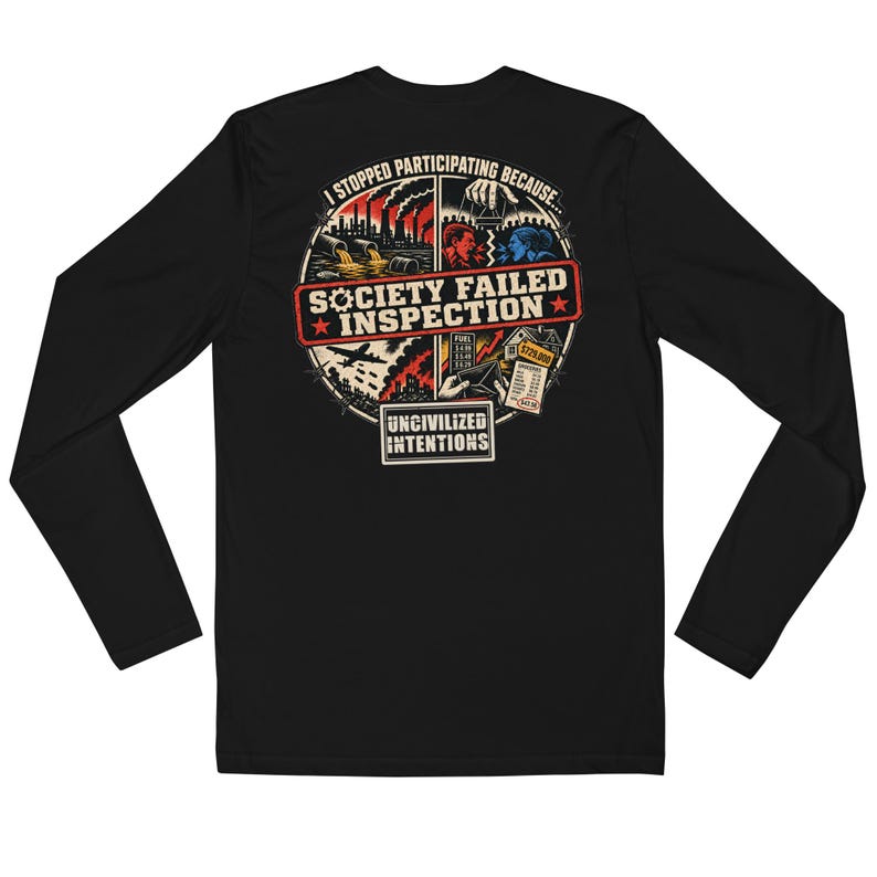 Long Sleeve Fitted Crew