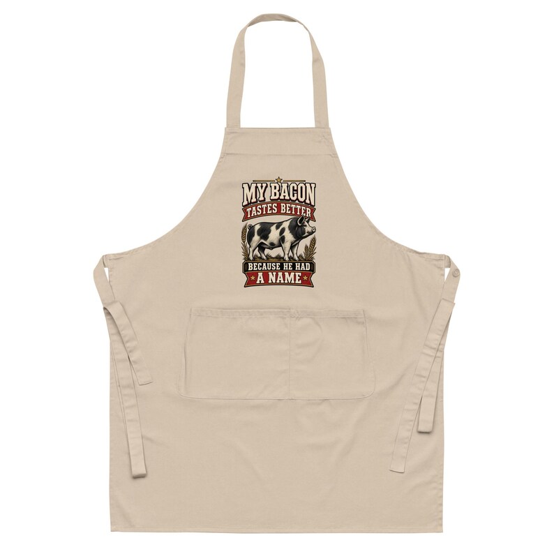 Organic cotton apron