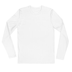 Long Sleeve Fitted Crew